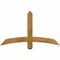 Ekena Millwork Bellingham Rough Sawn Timber Gable Bracket, Western Red Cedar, 48"W x 28"H x 4"D x 4"F, 14/12 Pitch GBW048X28X0404BEL00RWR - alternate 1